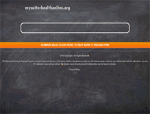 Tablet Screenshot of mysutterhealthonline.org
